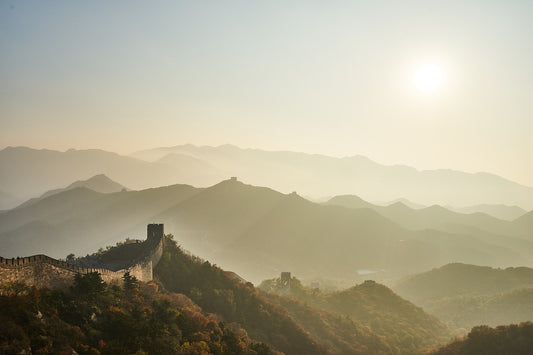 Grande muraille de Chine dans la montagne - Les Comptoirs Imaginaires